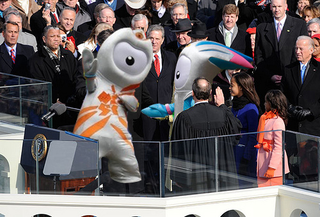 Illustration for article titled A Roundup Of London Olympic Mascot Photoshop Fun (UPDATES!)